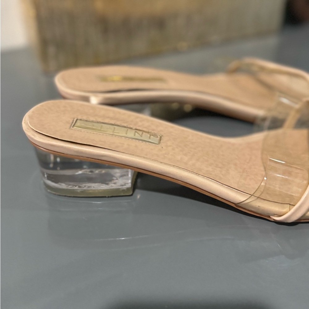 Women's Tan Heels - Picture 6 of 6